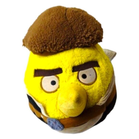 Angry Birds Star Wars Plush Bird Han Solo 8'' Standard 2013 - Picture 1 of 7